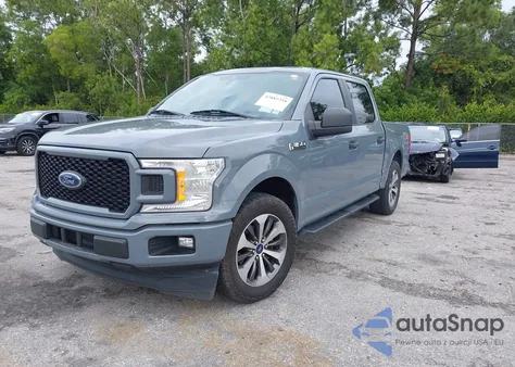 2019 Ford F-150 Xl из США, поврежденный, VIN 1FTEW1CPXKKD10974